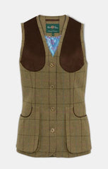 Alan Paine – Combrook Ladies Tweed Shooting Waistcoat Lotus Alan Paine – Combrook Ladies Tweed Shooting Waistcoat Lotus