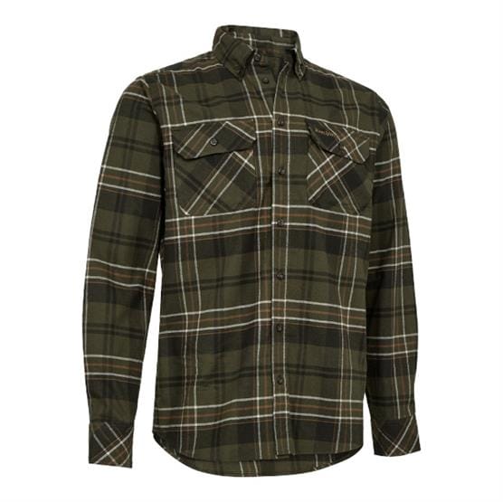 Deerhunter Mens Caleb Shirt, Green Check Deerhunter Mens Caleb Shirt, Green Check