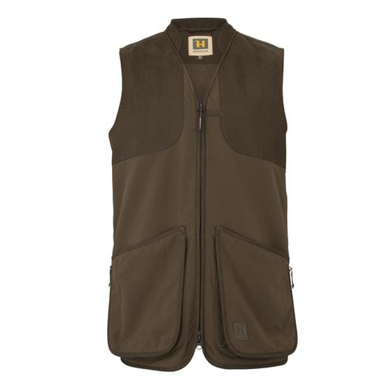 Härkila Skye Shooting Waistcoat Mens, Willow Green / Shadow Brown Härkila Skye Shooting Waistcoat Mens, Willow Green / Shadow Brown