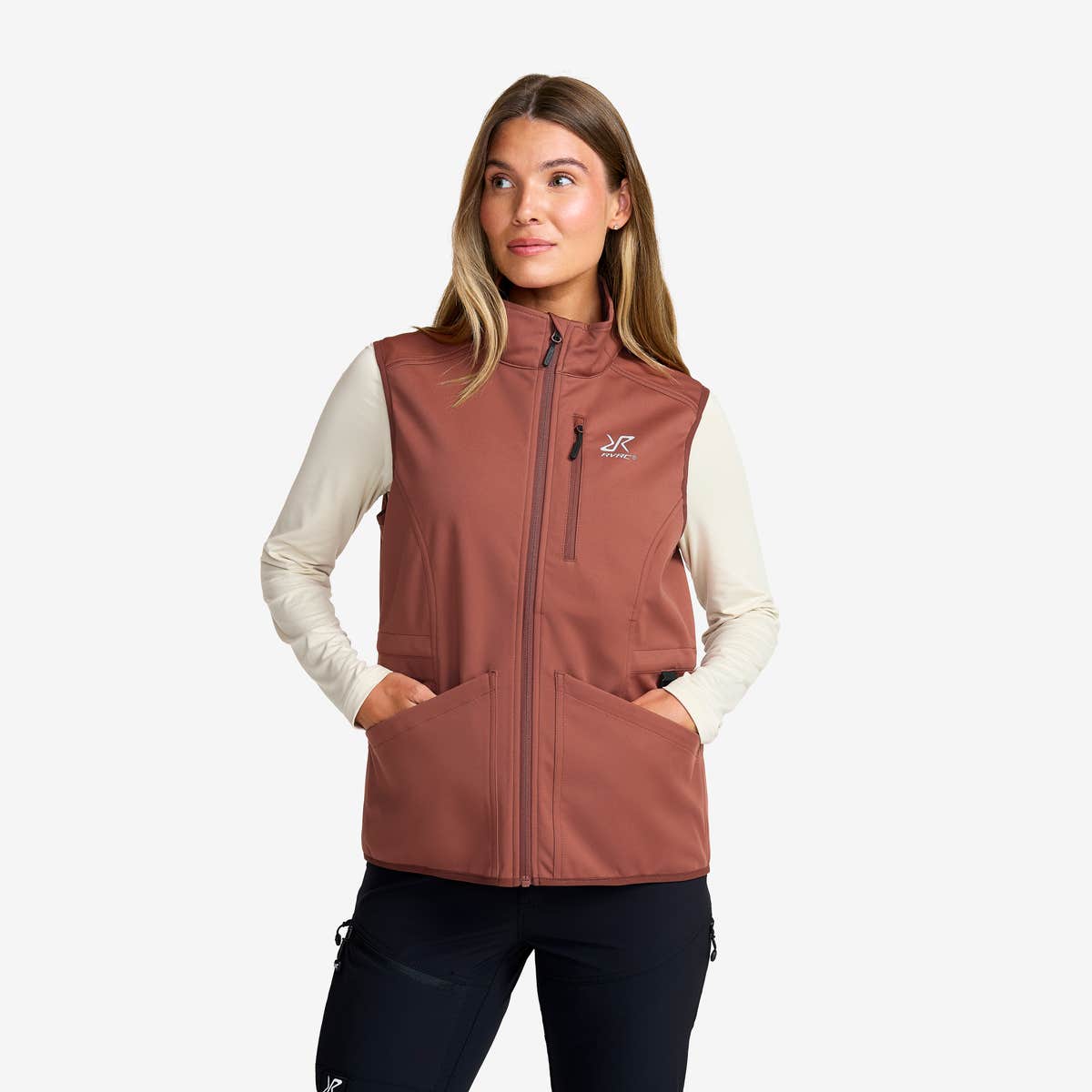 Responder Softshell Vest Dame Pink Mahogany, Størrelse:XS – Veste Responder Softshell Vest Dame Pink Mahogany, Størrelse:XS – Veste