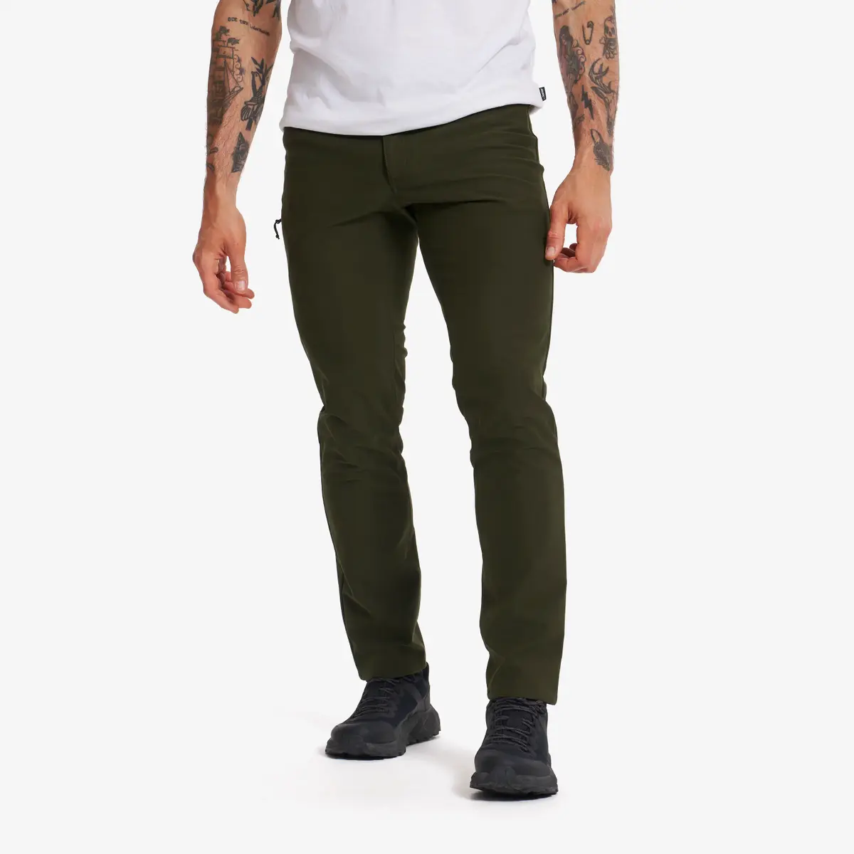 Surround Stretch Pants Herre Rosin Green, Størrelse:4XL – Outdoor Jeans Surround Stretch Pants Herre Rosin Green, Størrelse:4XL – Outdoor Jeans