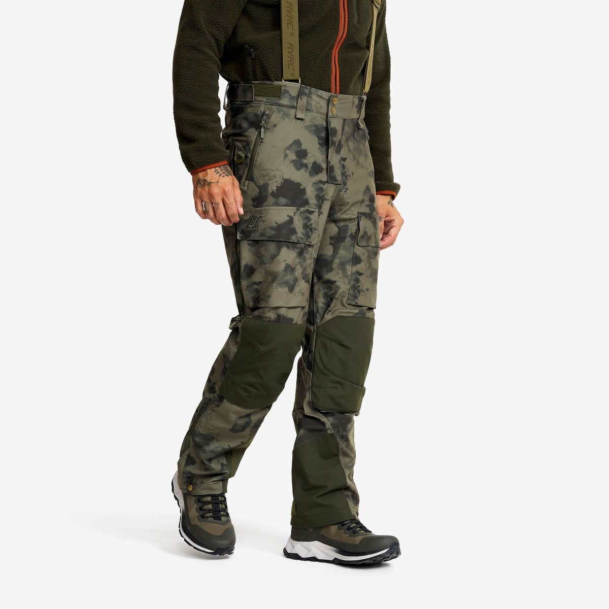 Trace Silent Pro 2L Pants Herre Camo Deep Depths, Størrelse:XL – Bukser > Regn- Og Skalbukser Trace Silent Pro 2L Pants Herre Camo Deep Depths, Størrelse:XL – Bukser > Regn- Og Skalbukser