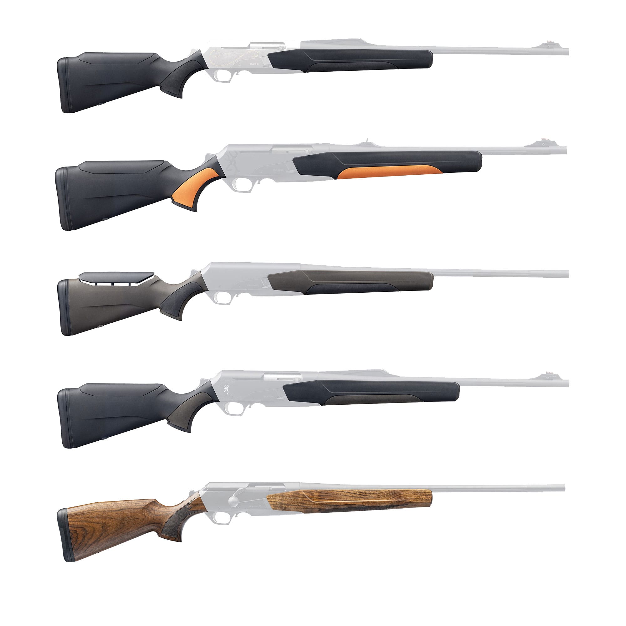 Browning Bar/Maral skæfte vælg mellem 5 slags-BAR-MARAL 4X STK KIT COMPO BLACK-BRN, FIX Browning Bar/Maral skæfte vælg mellem 5 slags-BAR-MARAL 4X STK KIT COMPO BLACK-BRN, FIX