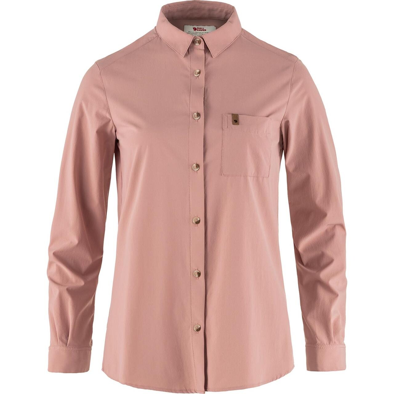 Fjällräven Womens Övik Lite Shirt L/S (Lyserød (DUSTY ROSE/300) X-small) Fjällräven Womens Övik Lite Shirt L/S (Lyserød (DUSTY ROSE/300) X-small)