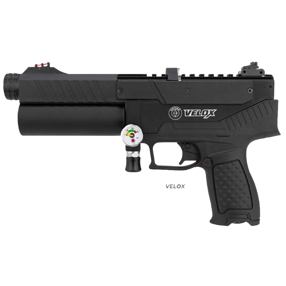 Hatsan Velox Luftpistol 4,5 mm halvautomatisk 203 m/sek-Sort Hatsan Velox Luftpistol 4,5 mm halvautomatisk 203 m/sek-Sort